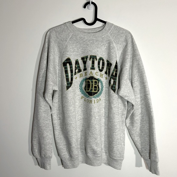 Hanes Other - Vintage Daytona Beach Pullover Sweater Size L